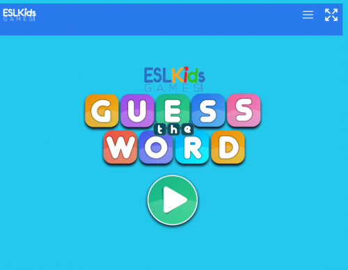 (Game/Web học tập) Guess the word